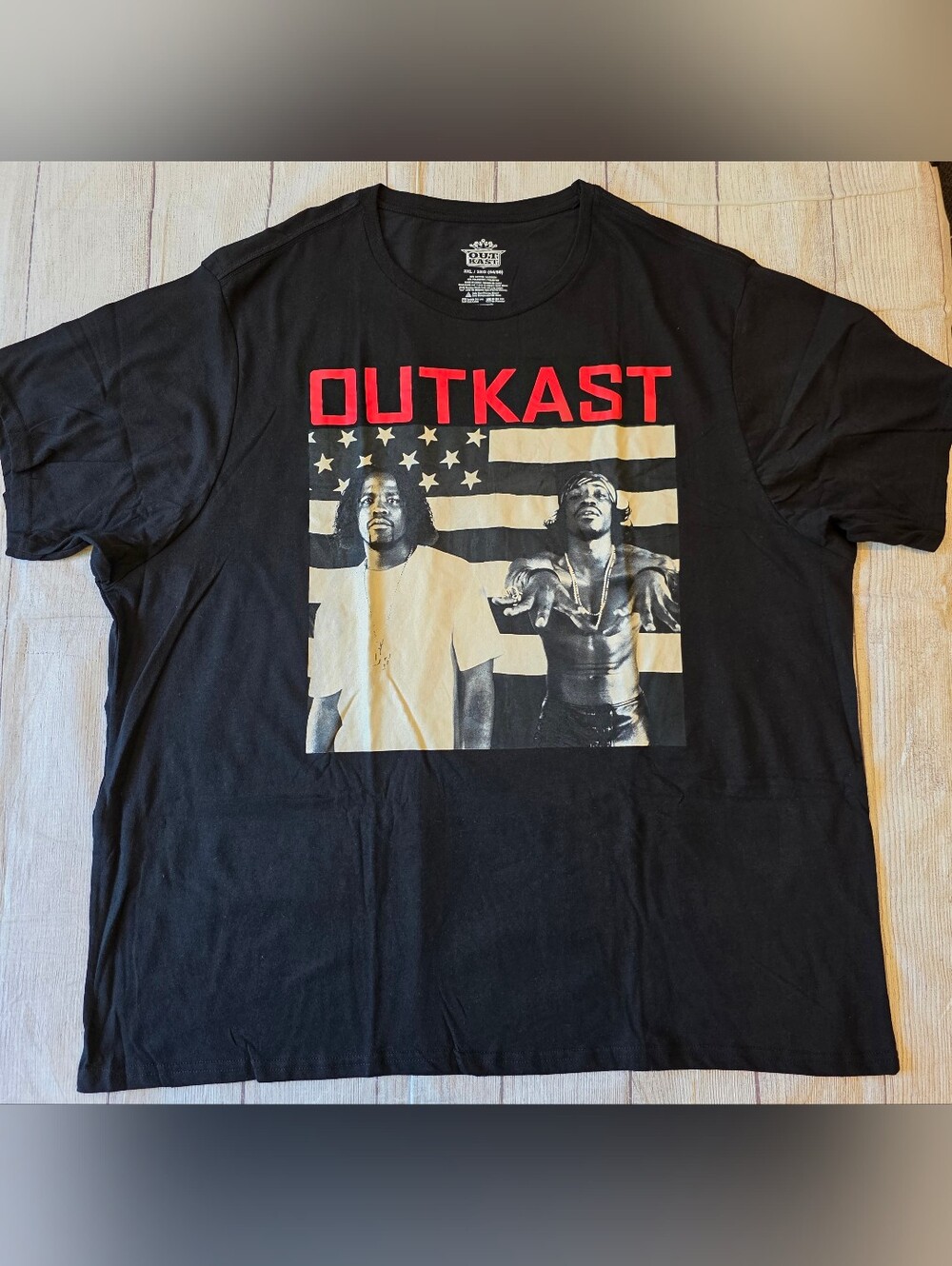 OutKast Men's Size 3XL Shirt Men's Black Stankonia Album Cover Music Tee New - Picture 2 of 6